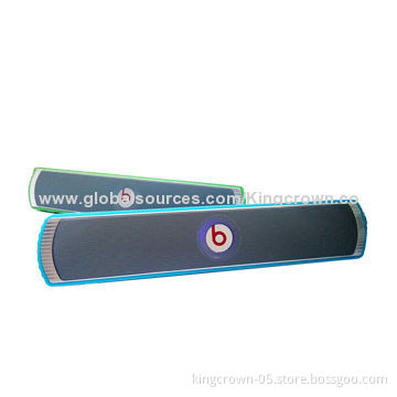 Portable speaker with Bluetooth, LED light, 3.0-5.5V DC voltage range